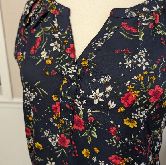 3/$30 Papermoon Reece Mixed Media Blouse - Picture 3 of 7